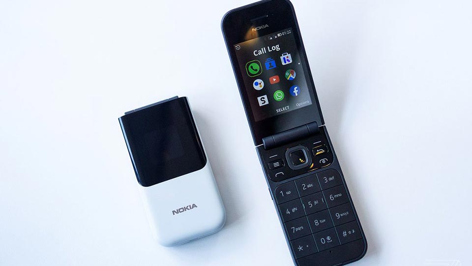 گوشی موبایل نوکیا مدل 2720 فلیپ (Nokia 2720 Flip) دو سیم کارت