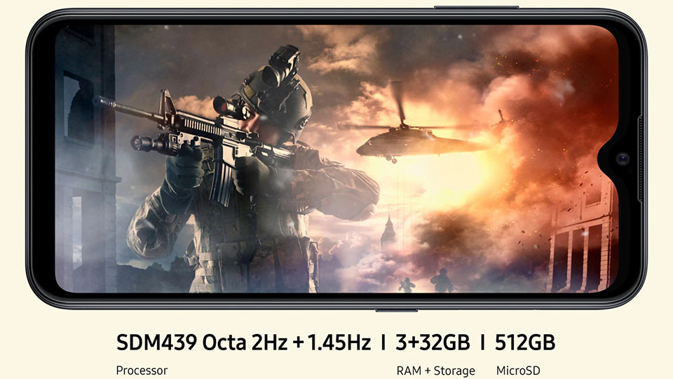 گوشی سامسونگ مدل Galaxy M01 دو سیم کارت ظرفیت 32/3GB