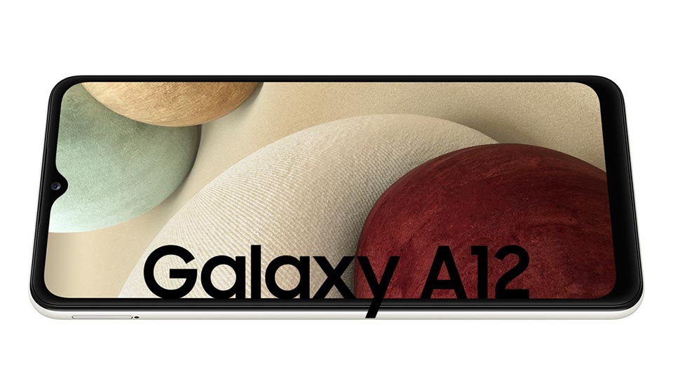 گوشی موبایل سامسونگ مدل Galaxy A12 با ظرفیت 64/4GB دوسیم کارت