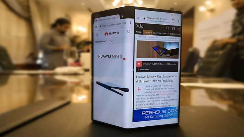 Huawei Mate Xs -بهترین تلفن های همراه هواوی ۲۰۲۰