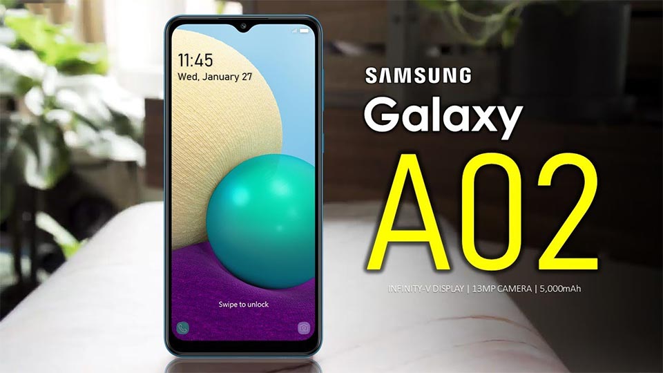 گوشی سامسونگ مدل Galaxy A02 با ظرفیت 64/3GB دو سیم کارت