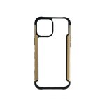 قاب HUANMIN گوشی اپل iPhone 12/12 pro مدل شفاف دور فلزی