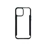 قاب HUANMIN گوشی اپل iPhone 12 ProMax مدل شفاف دور فلزی