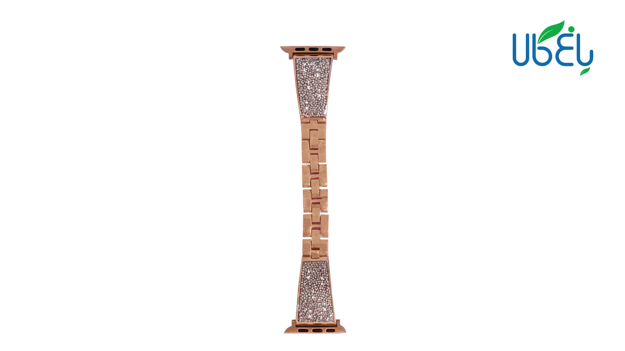 بند ساعت هوشمند مدل سواروسکی مناسب اپل واچ 40-38 میلیمتری