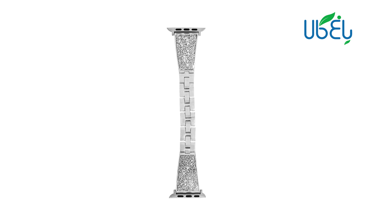 بند ساعت هوشمند مدل سواروسکی مناسب اپل واچ 40-38 میلیمتری