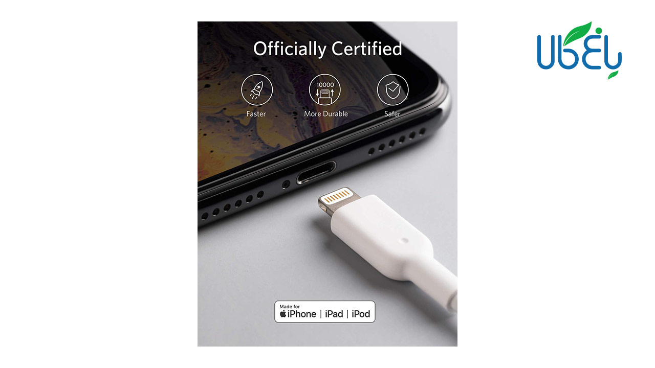 کابل تبدیل USB به لایتنینگ انکر مدل A8432H21) PowerLine II) کابل تبدیل USB به لایتنینگ انکر مدل A8432H21) PowerLine II)