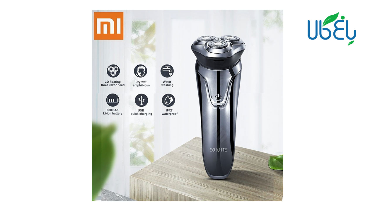 ریش تراش SO WHITE 3D شیائومی مدل ES3 ریش تراش SO WHITE 3D شیائومی مدل ES3