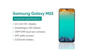 گوشی موبایل سامسونگ مدل Galaxy M02 ظرفیت 32/2GB