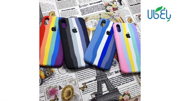 قاب سیلیکونی رنگین کمانی محافظ لنزدار برای گوشی‌ سامسونگ A02