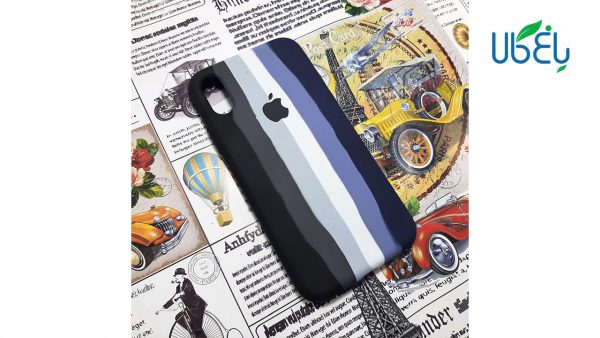 قاب سیلیکونی رنگین کمانی محافظ لنزدار برای گوشی‌ سامسونگ A22(5G)