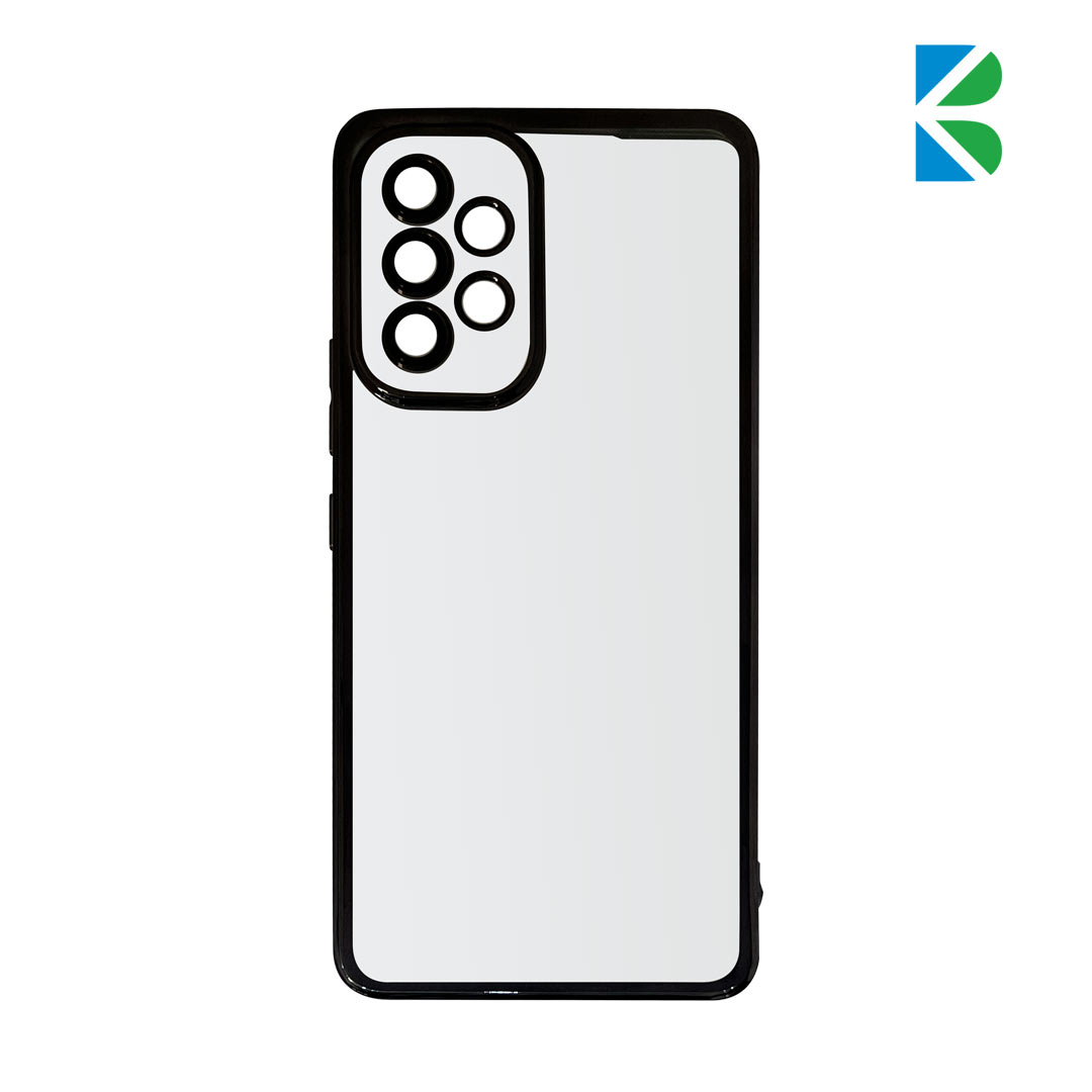 قاب شفاف دور رنگی محافظ لنزدار مناسب گوشی سامسونگ A33 5G