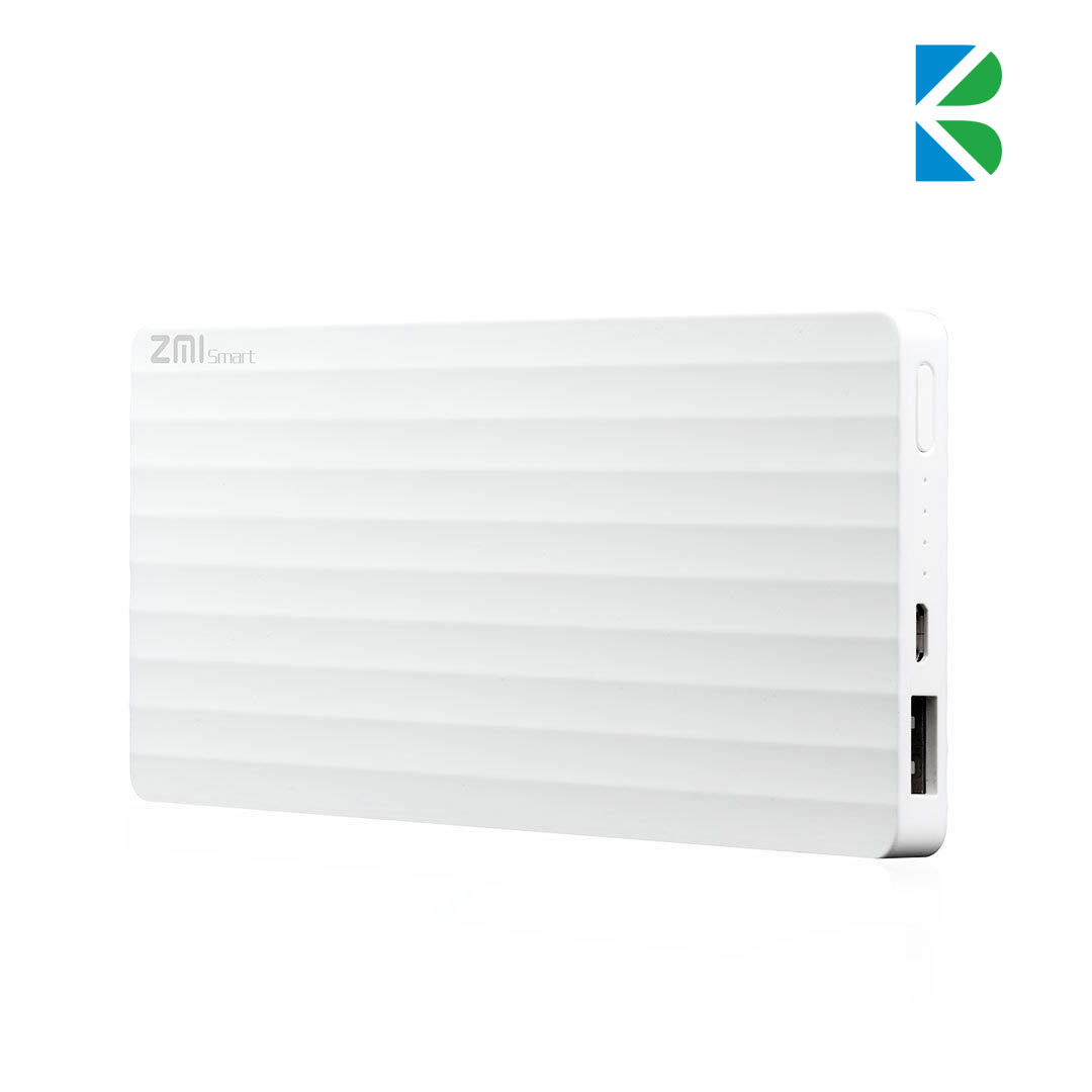 پاوربانک شیائومی مدل ZMI HB810 با ظرفیت ۱۰۰۰۰ میلی آمپر ساعت