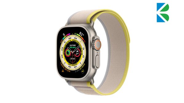 ساعت هوشمند اپل مدل اولترا با بند لوپ تریل Trail Loop 49mm