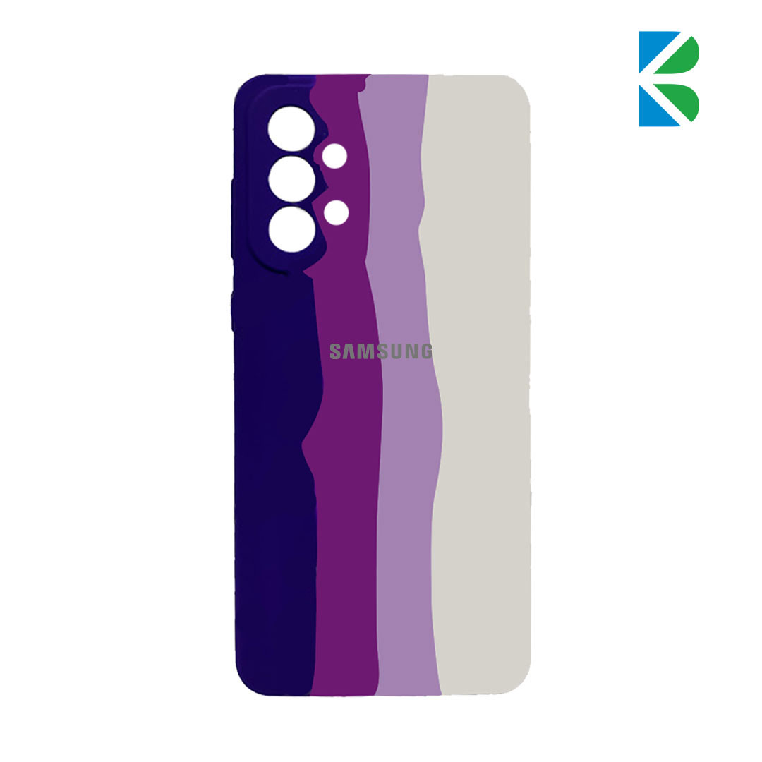 قاب سیلیکونی رنگین کمانی محافظ لنزدار برای گوشی سامسونگ A23 قاب سیلیکونی رنگین کمانی محافظ لنزدار برای گوشی سامسونگ A23