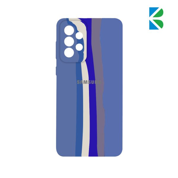 قاب سیلیکونی رنگین کمانی محافظ لنزدار برای گوشی‌ سامسونگ A33 5G