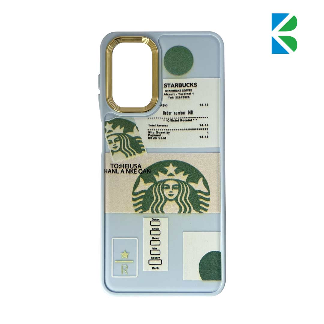 قاب طرح دار STARBUCKS مناسب گوشی‌ سامسونگ مدل Galaxy A13 4G