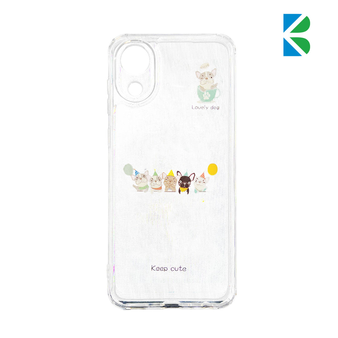 قاب ژله ای شفاف طرح دار محافظ لنزدار مناسب سامسونگ مدل A03 Core قاب ژله ای شفاف طرح دار محافظ لنزدار مناسب سامسونگ مدل A03 Core