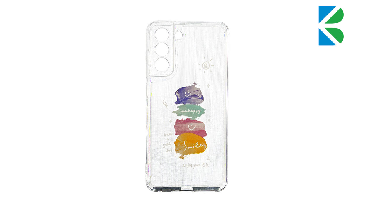 قاب ژله ای شفاف طرح دار محافظ لنزدار مناسب سامسونگ مدل S21 FE
