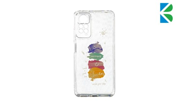 قاب ژله ای شفاف طرح دار محافظ لنزدار مناسب سامسونگ مدل mi note 11/11s