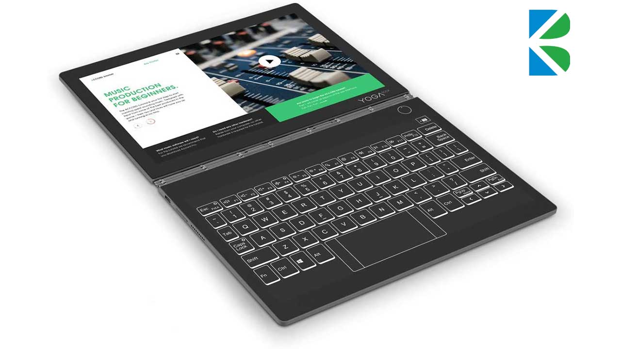 تبلت لنوو مدل Yoga Book C930 YB-J912F ظرفیت 256/4 گیگابایت تبلت لنوو مدل Yoga Book C930 YB-J912F ظرفیت 256/4 گیگابایت