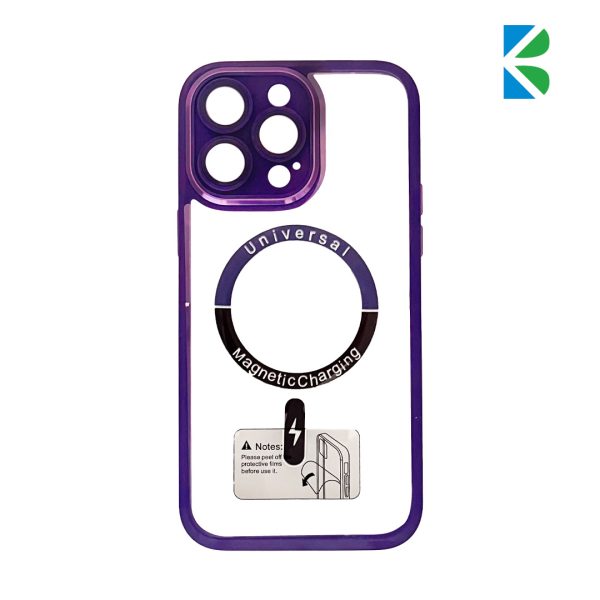 قاب شفاف محافظ لنزدار مگ سیف Q Series مناسب گوشی Iphone 14 promax