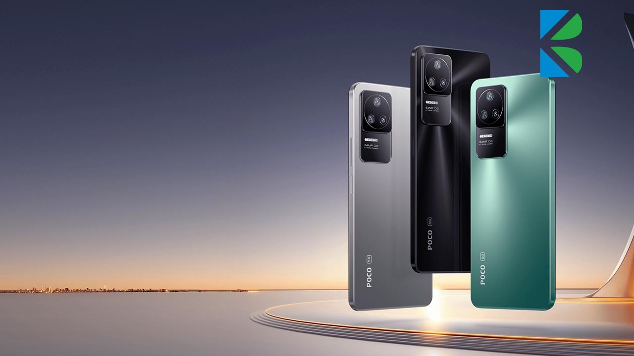 گوشی شیائومی Poco F4 (5G) با ظرفیت 256/8GB دو سیم کارت (پک و رام گلوبال)