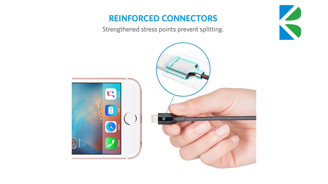 کابل لایتنینگ انکر Anker Powerline+ Lightning A8121 3ft