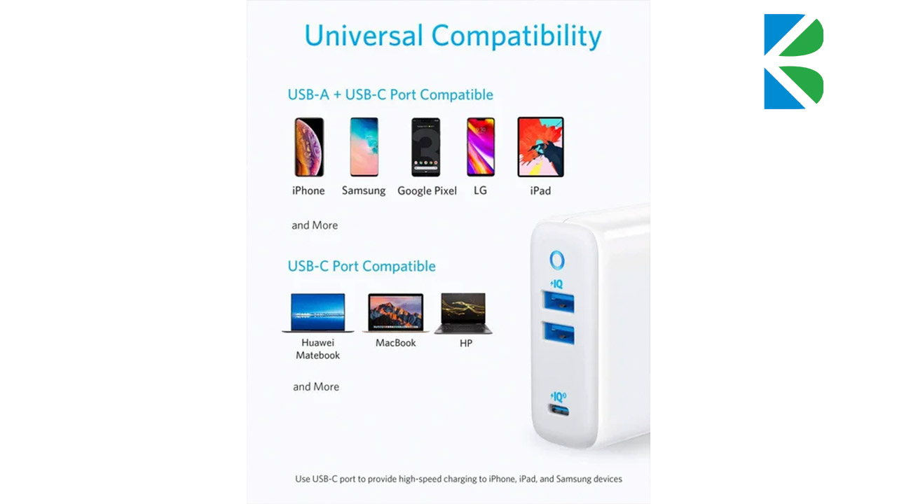 شارژر دیواری انکر Anker PowerPort III A2033