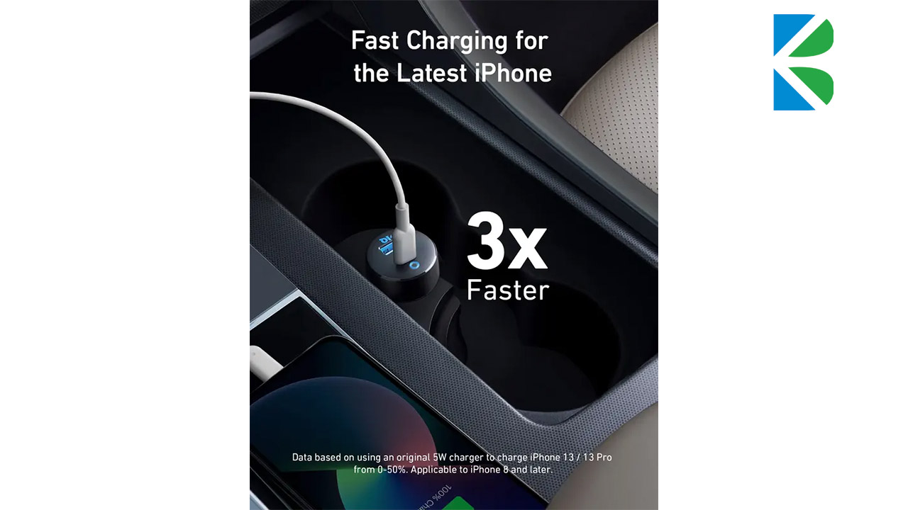 شارژر فندکی انکر ANKER PowerDrive PD+ 2 A2732 35W